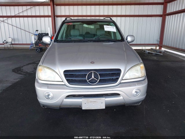 45677730 :رقم المزاد ، 4JGAB54E91A284866 vin ، 2001 Mercedes-benz Ml 320 مزاد بيع