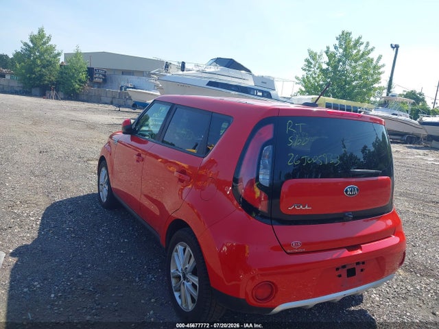 2018 Kia Soul + მანქანა იყიდება აუქციონზე, vin: KNDJP3A51J7525511, აუქციონის ნომერი: 45677772