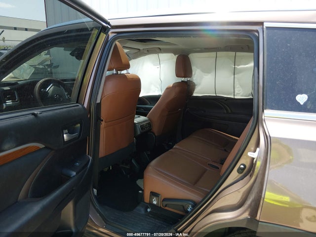 2019 Toyota Highlander Limited მანქანა იყიდება აუქციონზე, vin: 5TDYZRFH8KS294595, აუქციონის ნომერი: 45677791