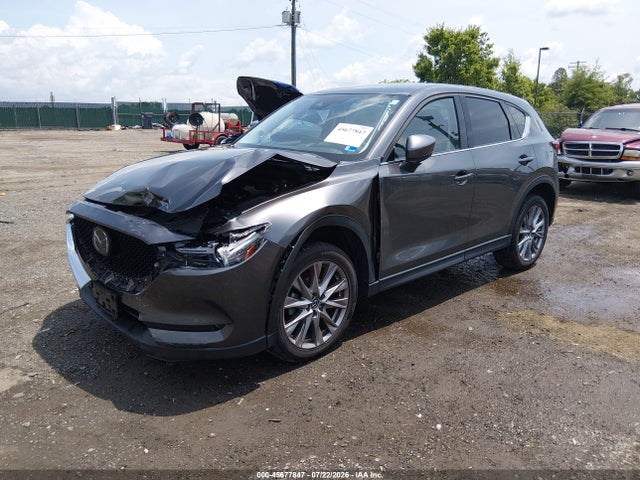 2021 Mazda Cx-5 Grand Touring მანქანა იყიდება აუქციონზე, vin: JM3KFBDM1M1341625, აუქციონის ნომერი: 45677847