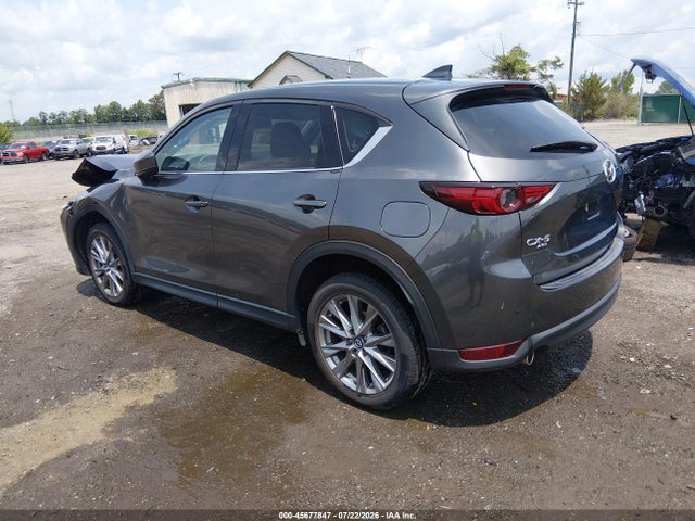 2021 Mazda Cx-5 Grand Touring მანქანა იყიდება აუქციონზე, vin: JM3KFBDM1M1341625, აუქციონის ნომერი: 45677847
