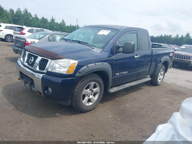 2006 Nissan Titan Se მანქანა იყიდება აუქციონზე, vin: 1N6AA06B86N505934, აუქციონის ნომერი: 45677935