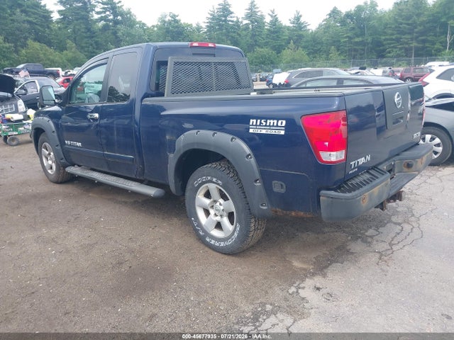 2006 Nissan Titan Se მანქანა იყიდება აუქციონზე, vin: 1N6AA06B86N505934, აუქციონის ნომერი: 45677935