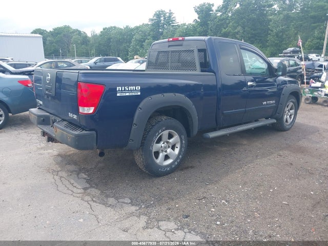 2006 Nissan Titan Se მანქანა იყიდება აუქციონზე, vin: 1N6AA06B86N505934, აუქციონის ნომერი: 45677935