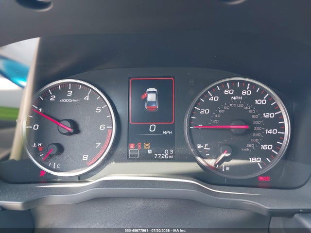 Aukcja sprzedaży 2025 Subaru Wrx Premium, vin: JF1VBAH60S9809677, numer aukcji: 45677961