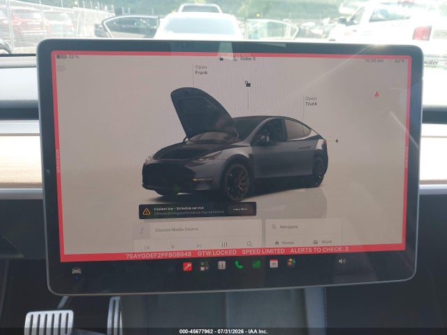 Aukcja sprzedaży 2023 Tesla Model Y Performance Dual Motor All-wheel Drive, vin: 7SAYGDEF2PF808948, numer aukcji: 45677962
