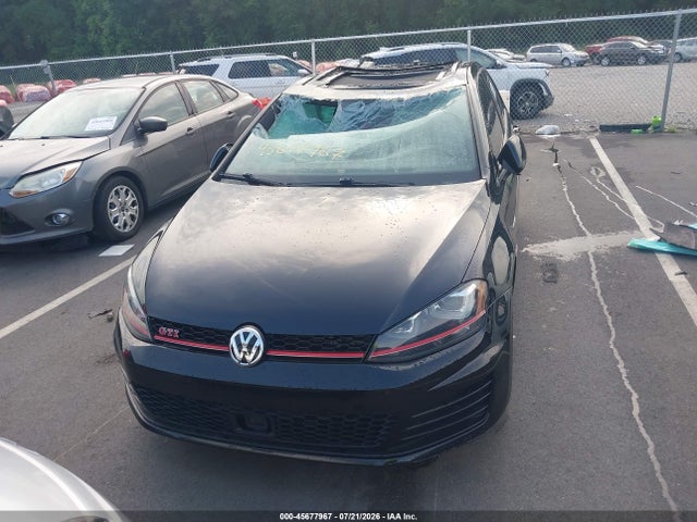 45677967 :رقم المزاد ، 3VW447AU2HM071318 vin ، 2017 Volkswagen Golf Gti Autobahn 4-door/s 4-door/se 4-door/sport 4-door مزاد بيع