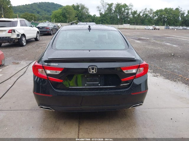 2022 Honda Accord Sport მანქანა იყიდება აუქციონზე, vin: 1HGCV1F33NA117645, აუქციონის ნომერი: 45677986