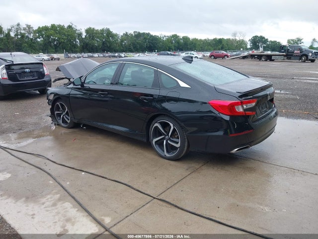 2022 Honda Accord Sport მანქანა იყიდება აუქციონზე, vin: 1HGCV1F33NA117645, აუქციონის ნომერი: 45677986