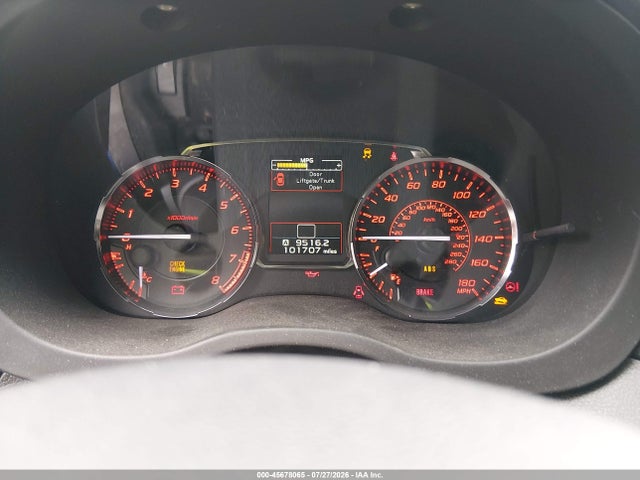45678065 :رقم المزاد ، JF1VA1A60F9816812 vin ، 2015 Subaru Wrx مزاد بيع