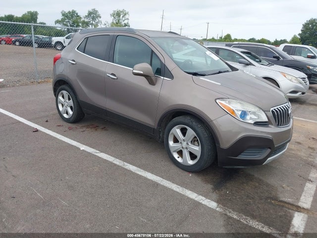 2015 Buick Encore მანქანა იყიდება აუქციონზე, vin: KL4CJASBXFB155306, აუქციონის ნომერი: 45678106