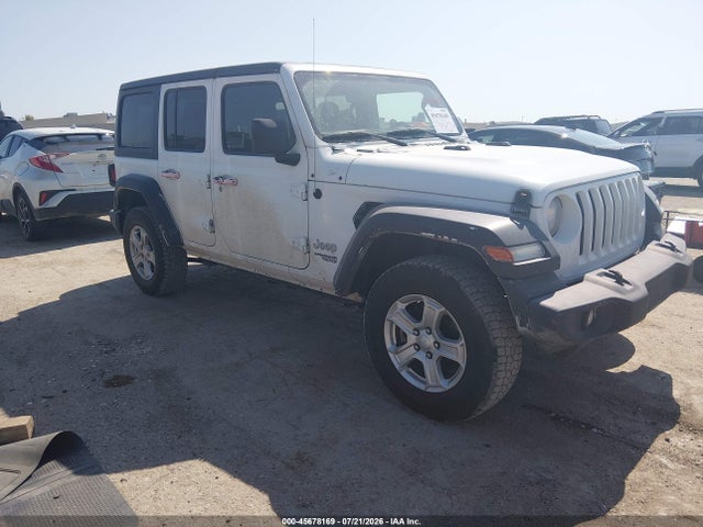 Продаж на аукціоні авто 2019 Jeep Wrangler Unlimited Sport S 4x4, vin: 1C4HJXDN3KW653582, номер лоту: 45678169