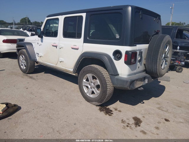 45678169 :رقم المزاد ، 1C4HJXDN3KW653582 vin ، 2019 Jeep Wrangler Unlimited Sport S 4x4 مزاد بيع