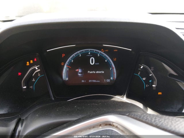 45678181 :رقم المزاد ، 2HGFC2F67KH566357 vin ، 2019 Honda Civic Lx مزاد بيع