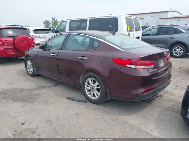 Продаж на аукціоні авто 2016 Kia Optima Lx, vin: 5XXGT4L30GG118187, номер лоту: 45678197