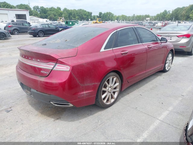 Продажа на аукционе авто 2016 Lincoln Mkz, vin: 3LN6L2G97GR603390, номер лота: 45678227