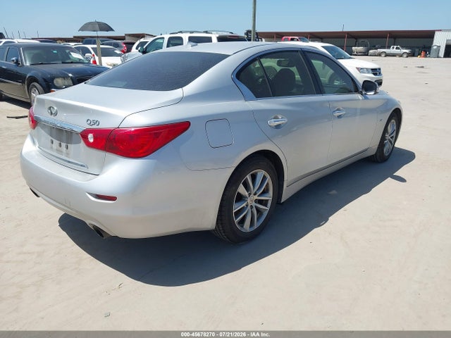 2015 Infiniti Q50 Premium მანქანა იყიდება აუქციონზე, vin: JN1BV7AP6FM338036, აუქციონის ნომერი: 45678270