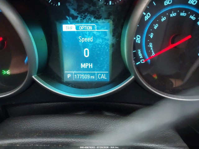 2013 Chevrolet Cruze 1lt Auto მანქანა იყიდება აუქციონზე, vin: 1G1PC5SB2D7233479, აუქციონის ნომერი: 45678283