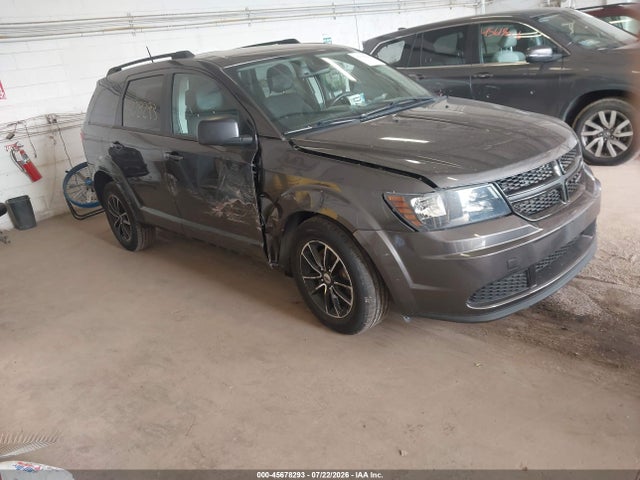 45678293 :رقم المزاد ، 3C4PDCAB1JT474516 vin ، 2018 Dodge Journey Se مزاد بيع