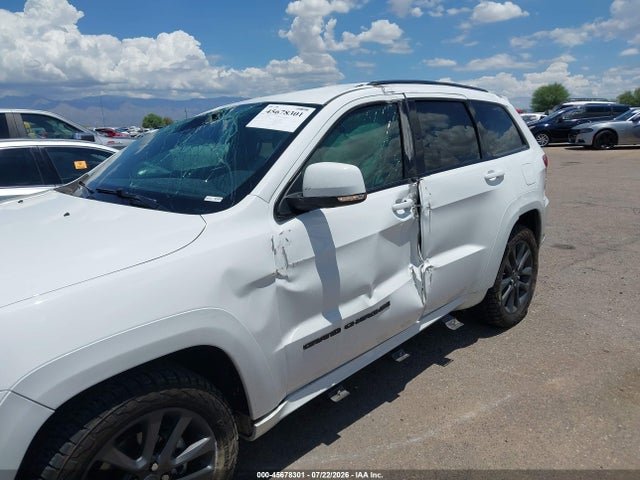 Продаж на аукціоні авто 2018 Jeep Grand Cherokee High Altitude 4x2, vin: 1C4RJECG7JC216342, номер лоту: 45678301