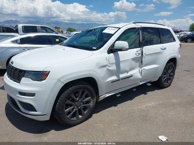 Продаж на аукціоні авто 2018 Jeep Grand Cherokee High Altitude 4x2, vin: 1C4RJECG7JC216342, номер лоту: 45678301