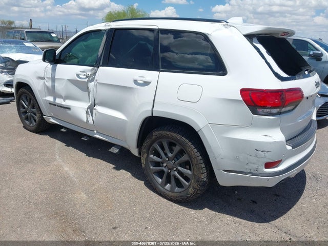 Продаж на аукціоні авто 2018 Jeep Grand Cherokee High Altitude 4x2, vin: 1C4RJECG7JC216342, номер лоту: 45678301