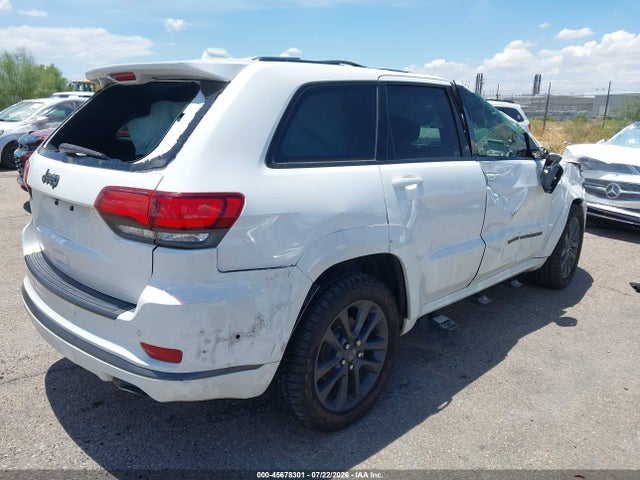 Продаж на аукціоні авто 2018 Jeep Grand Cherokee High Altitude 4x2, vin: 1C4RJECG7JC216342, номер лоту: 45678301
