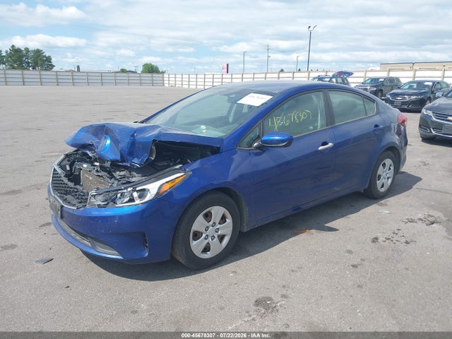 45678307 :رقم المزاد ، 3KPFK4A73HE158293 vin ، 2017 Kia Forte Lx مزاد بيع