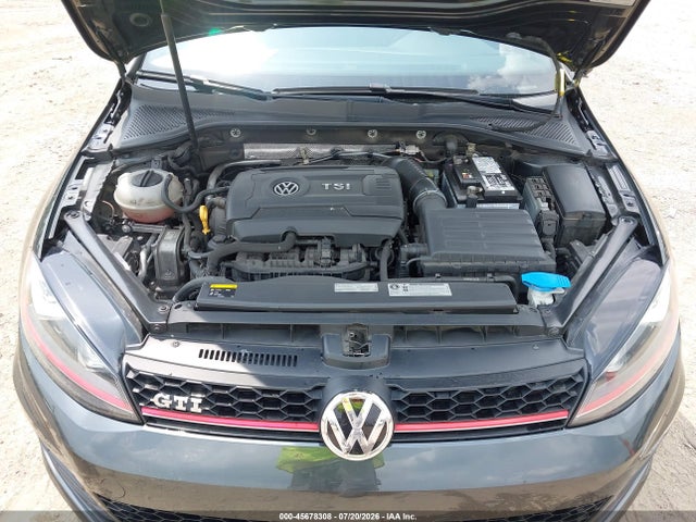 2015 Volkswagen Golf Gti 2.0t Autobahn 4-door მანქანა იყიდება აუქციონზე, vin: 3VW5T7AU2FM017781, აუქციონის ნომერი: 45678308