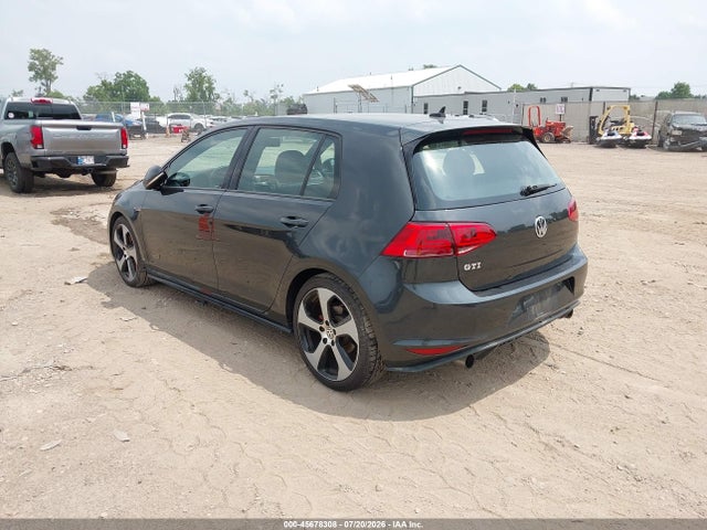 2015 Volkswagen Golf Gti 2.0t Autobahn 4-door მანქანა იყიდება აუქციონზე, vin: 3VW5T7AU2FM017781, აუქციონის ნომერი: 45678308