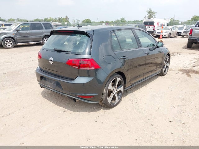 2015 Volkswagen Golf Gti 2.0t Autobahn 4-door მანქანა იყიდება აუქციონზე, vin: 3VW5T7AU2FM017781, აუქციონის ნომერი: 45678308