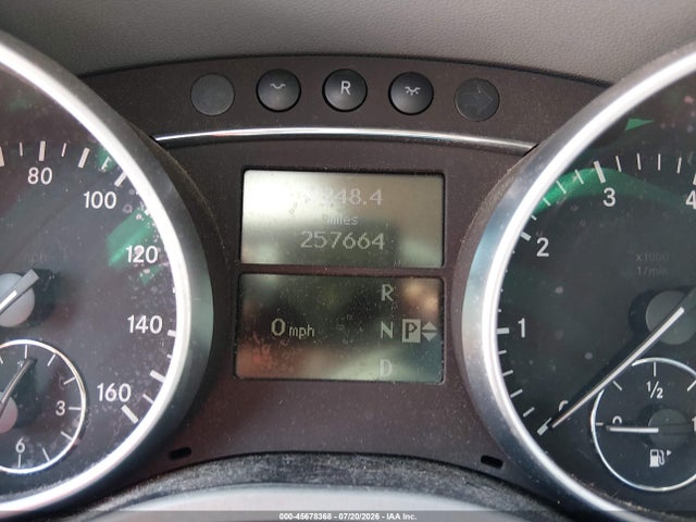 Aukcja sprzedaży 2007 Mercedes-benz Ml 350 4matic, vin: 4JGBB86E67A176958, numer aukcji: 45678368