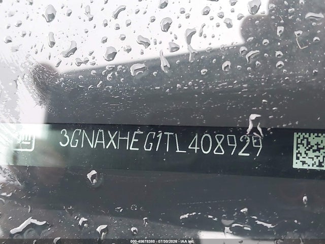2026 Chevrolet Equinox Fwd Lt მანქანა იყიდება აუქციონზე, vin: 3GNAXHEG1TL408929, აუქციონის ნომერი: 45678380