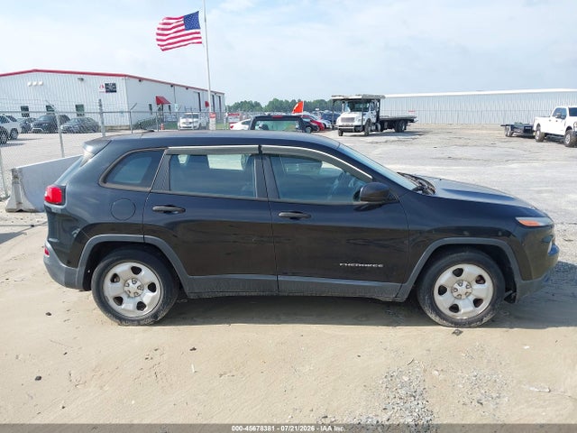 2014 Jeep Cherokee Sport მანქანა იყიდება აუქციონზე, vin: 1C4PJLAB9EW155793, აუქციონის ნომერი: 45678381