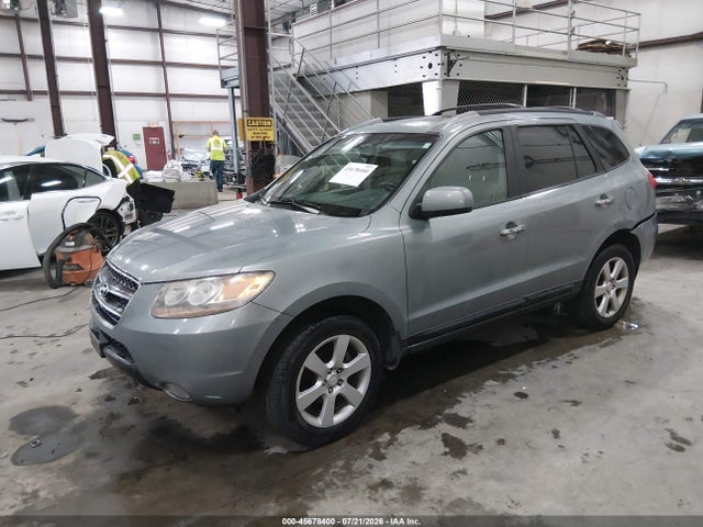 2007 Hyundai Santa Fe Limited/se მანქანა იყიდება აუქციონზე, vin: 5NMSH73E37H126025, აუქციონის ნომერი: 45678400
