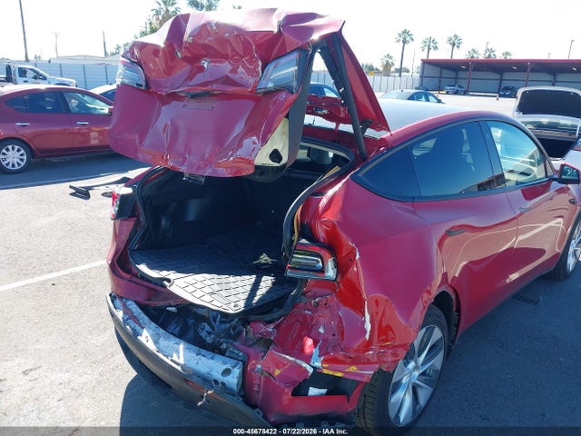 Auction sale of the 2022 Tesla Model Y Long Range Dual Motor All-wheel Drive, vin: 7SAYGDEE5NF314622, lot number: 45678422