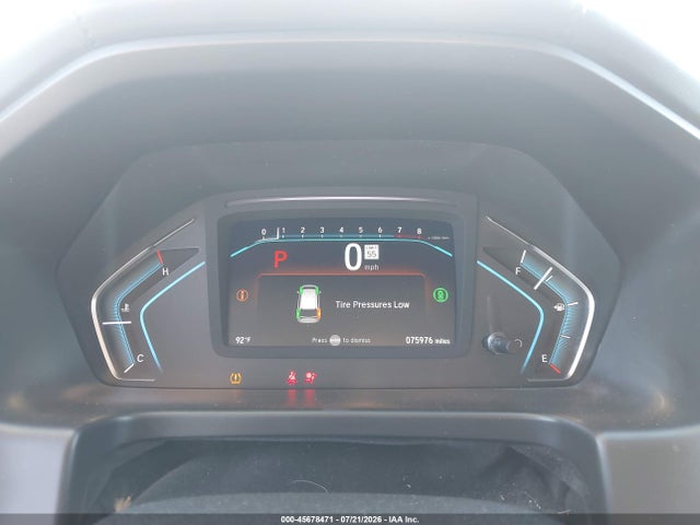 5FNRL6H92NB009554 Honda Odyssey Elite