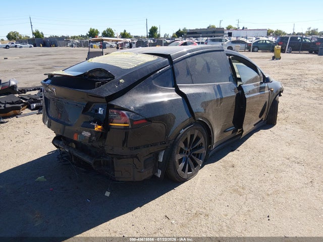 2022 Tesla Model X Plaid Tri Motor All-wheel Drive მანქანა იყიდება აუქციონზე, vin: 7SAXCBE67NF337873, აუქციონის ნომერი: 45678556
