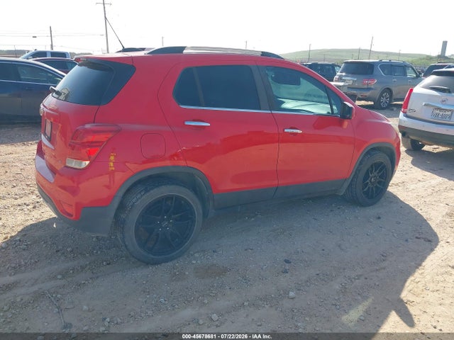 2017 Chevrolet Trax Lt მანქანა იყიდება აუქციონზე, vin: 3GNCJLSB5HL240127, აუქციონის ნომერი: 45678681