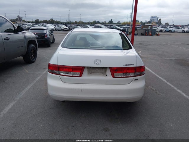 Aukcja sprzedaży 2003 Honda Accord Sdn Ex, vin: 1HGCM66503A040490, numer aukcji: 45678692