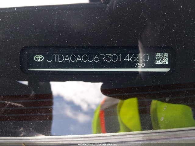 JTDACACU6R3014660 Toyota Prius Prime Xse