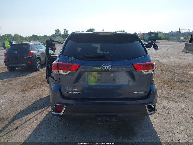2017 Toyota Highlander Limited Platinum მანქანა იყიდება აუქციონზე, vin: 5TDDZRFH9HS380960, აუქციონის ნომერი: 45678777