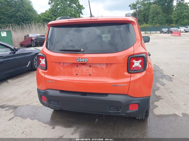 Auction sale of the 2017 Jeep Renegade Sport, vin: ZACCJBAB3HPF82106, lot number: 45678876
