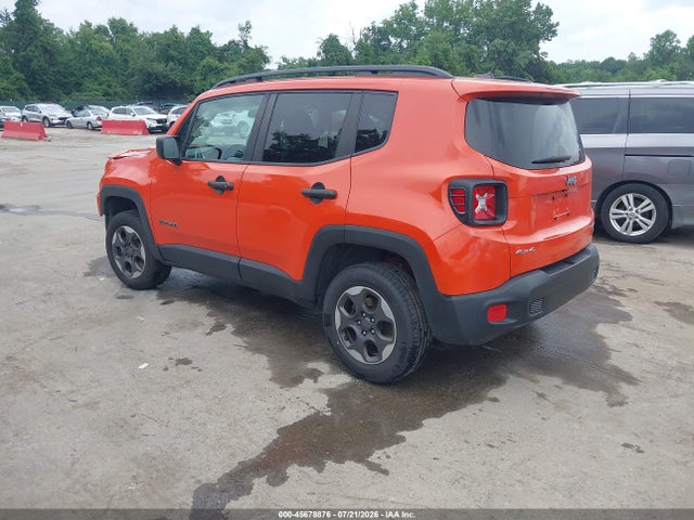 Auction sale of the 2017 Jeep Renegade Sport, vin: ZACCJBAB3HPF82106, lot number: 45678876