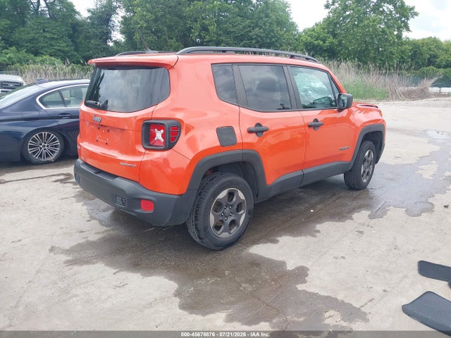 Auction sale of the 2017 Jeep Renegade Sport, vin: ZACCJBAB3HPF82106, lot number: 45678876