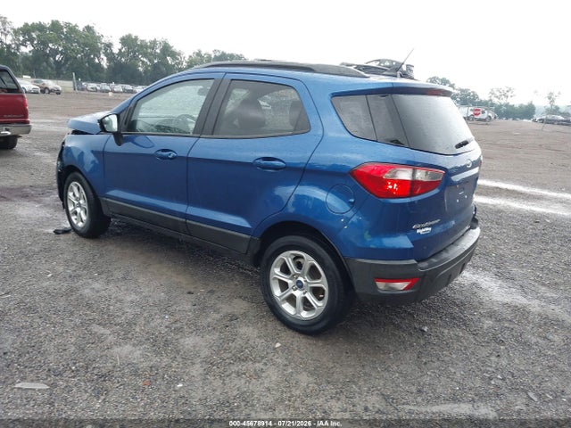 Aukcja sprzedaży 2020 Ford Ecosport Se, vin: MAJ3S2GE4LC352608, numer aukcji: 45678914