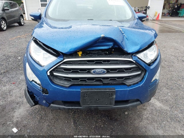 Aukcja sprzedaży 2020 Ford Ecosport Se, vin: MAJ3S2GE4LC352608, numer aukcji: 45678914