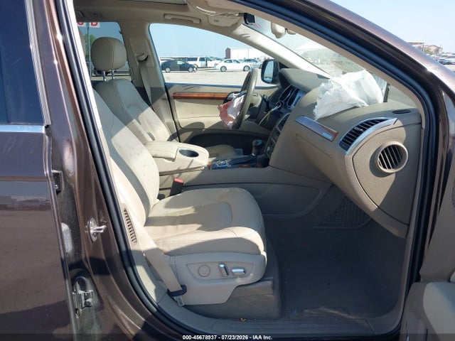45678937 :رقم المزاد ، WA1LGAFE2FD019839 vin ، 2015 Audi Q7 3.0t Premium مزاد بيع