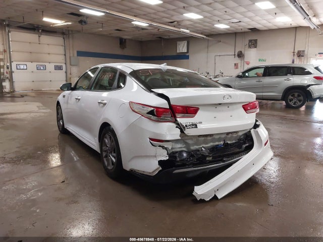 2019 Kia Optima Lx მანქანა იყიდება აუქციონზე, vin: 5XXGT4L30KG363208, აუქციონის ნომერი: 45678948