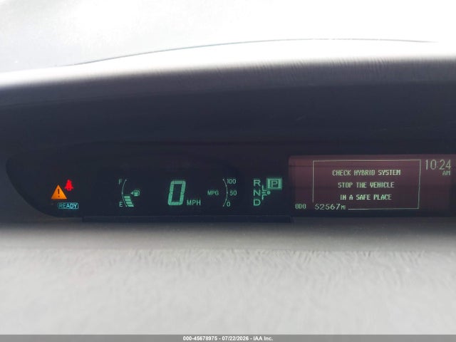 45678975 :رقم المزاد ، JTDKN3DU8D1705122 vin ، 2013 Toyota Prius Five/four/three/three Se/two مزاد بيع